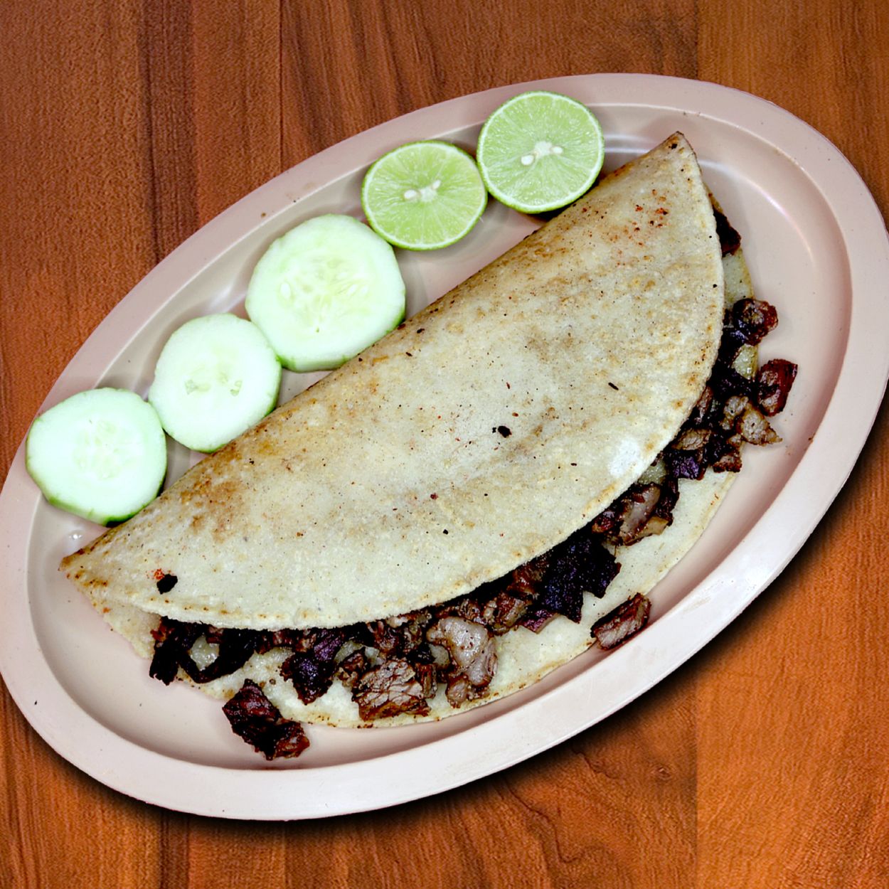 Taco Grande de Maíz