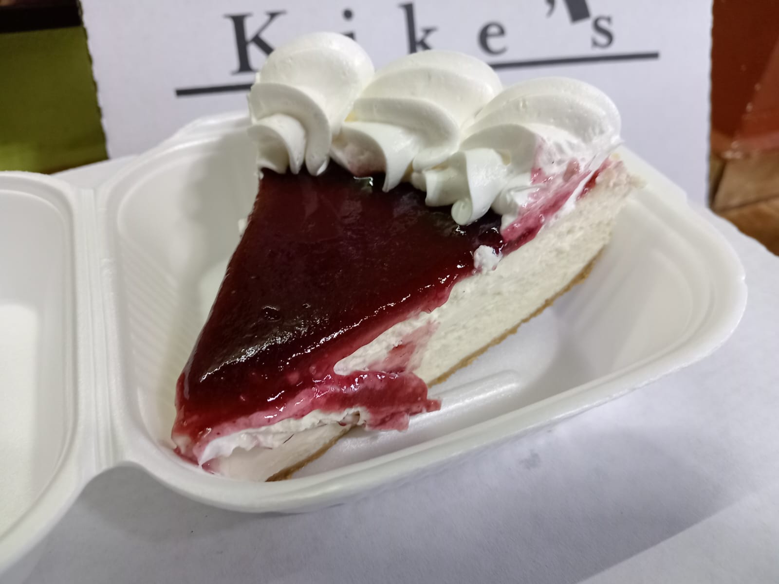 Cheescake de Zarzamora