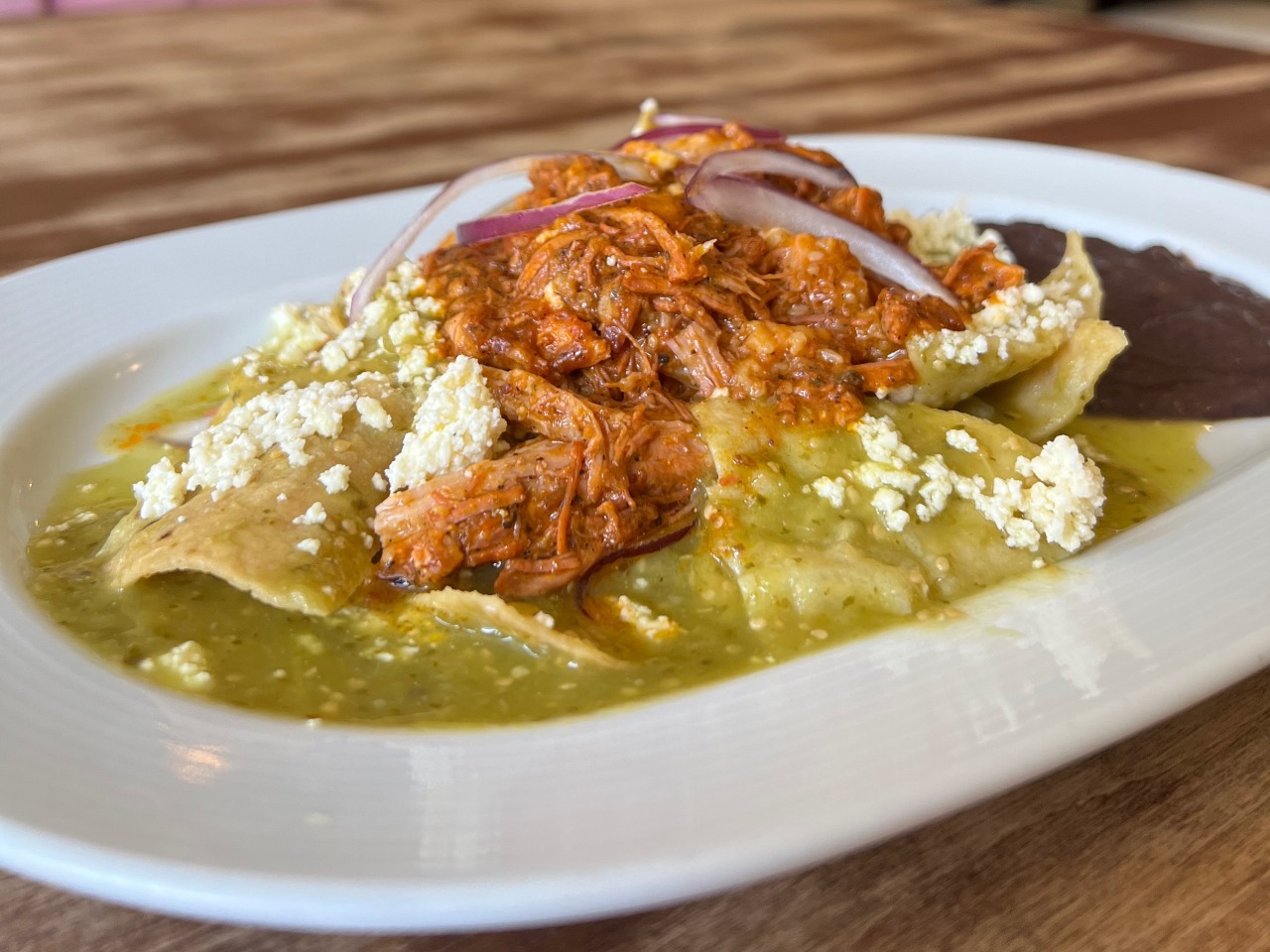 Chilaquiles con Carne