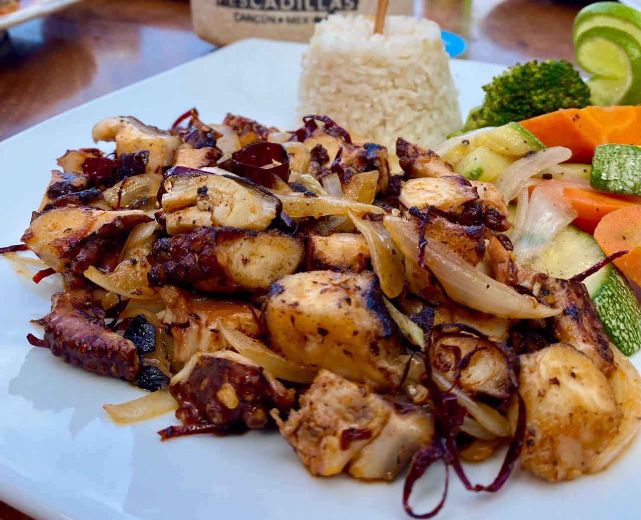 Pulpo al Ajillo