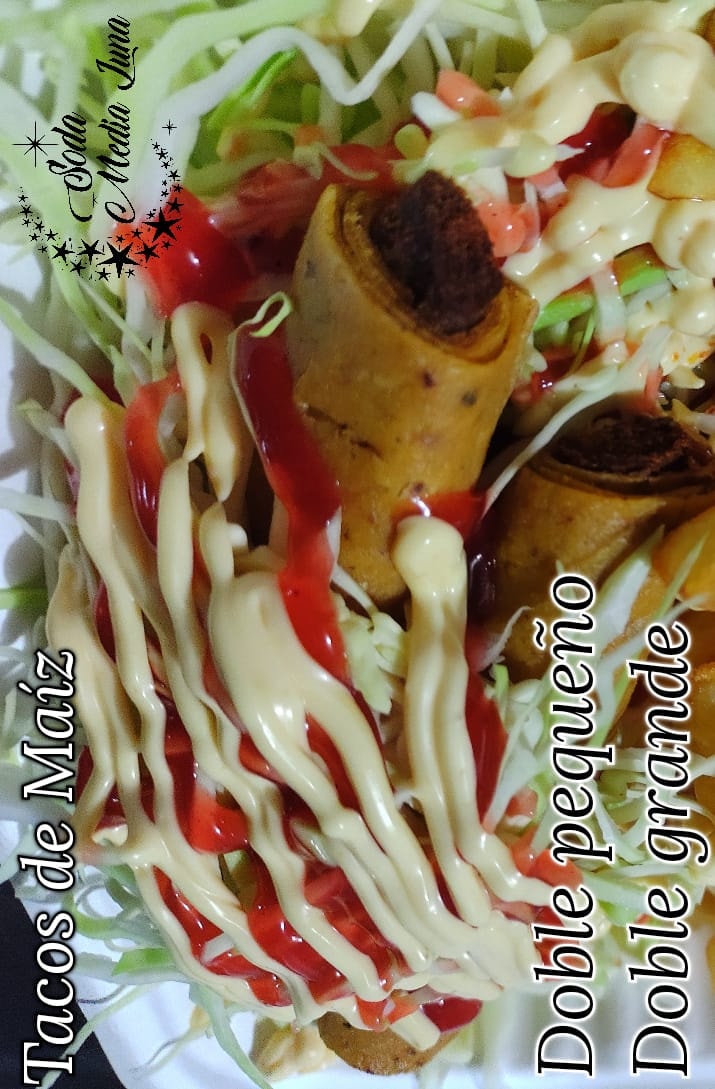 Taco Grande Sencillo Doble (Harina)