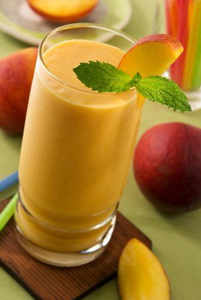 Jugo de Melocotón, Naranja y Mango