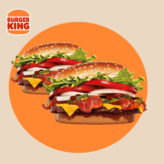 2 Whopper® Tejano