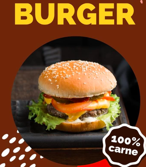 Hamburguesa Sencilla con Papas