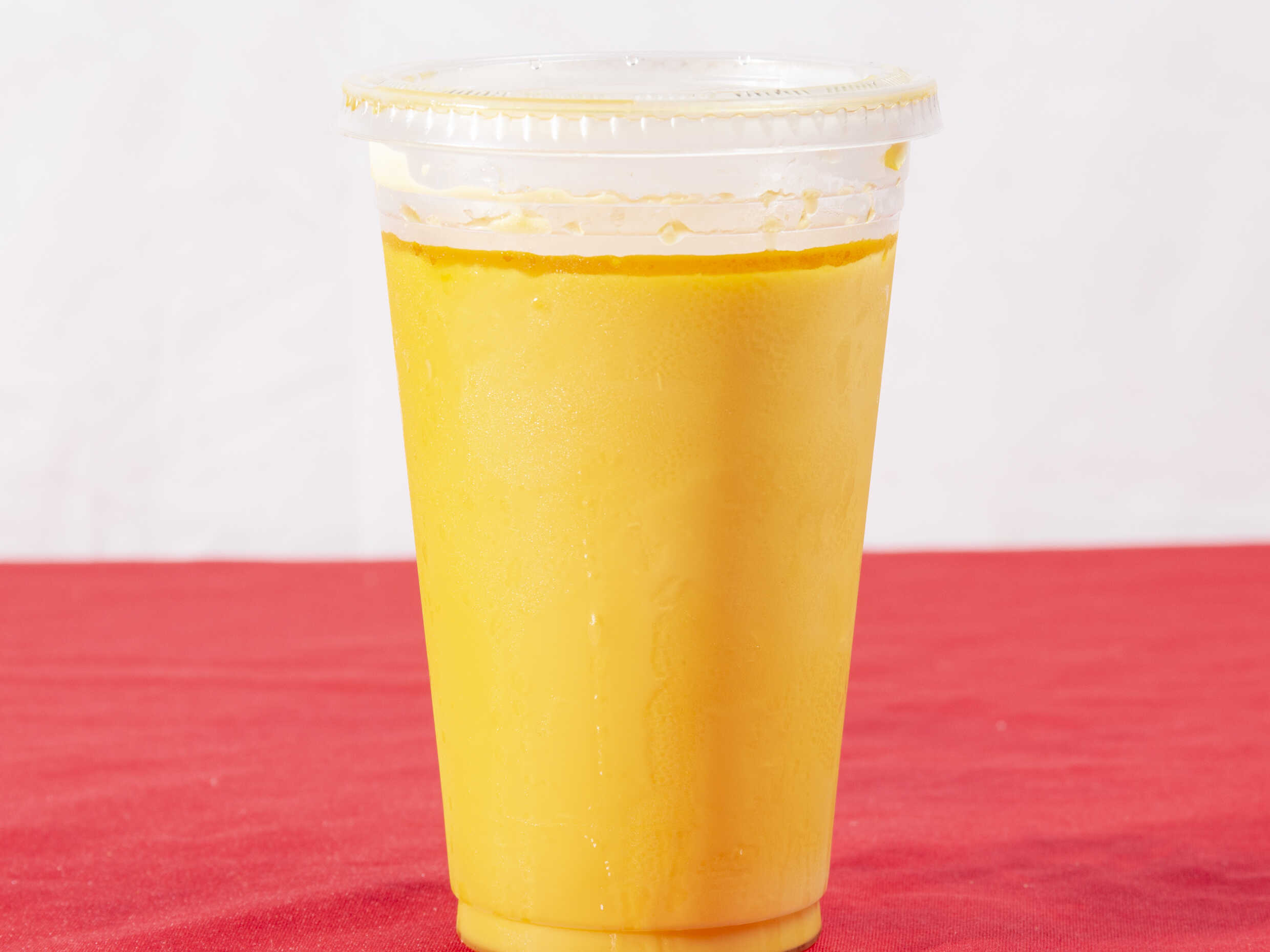 Flan de vaso  Vainilla con Fondo de Caramelo de