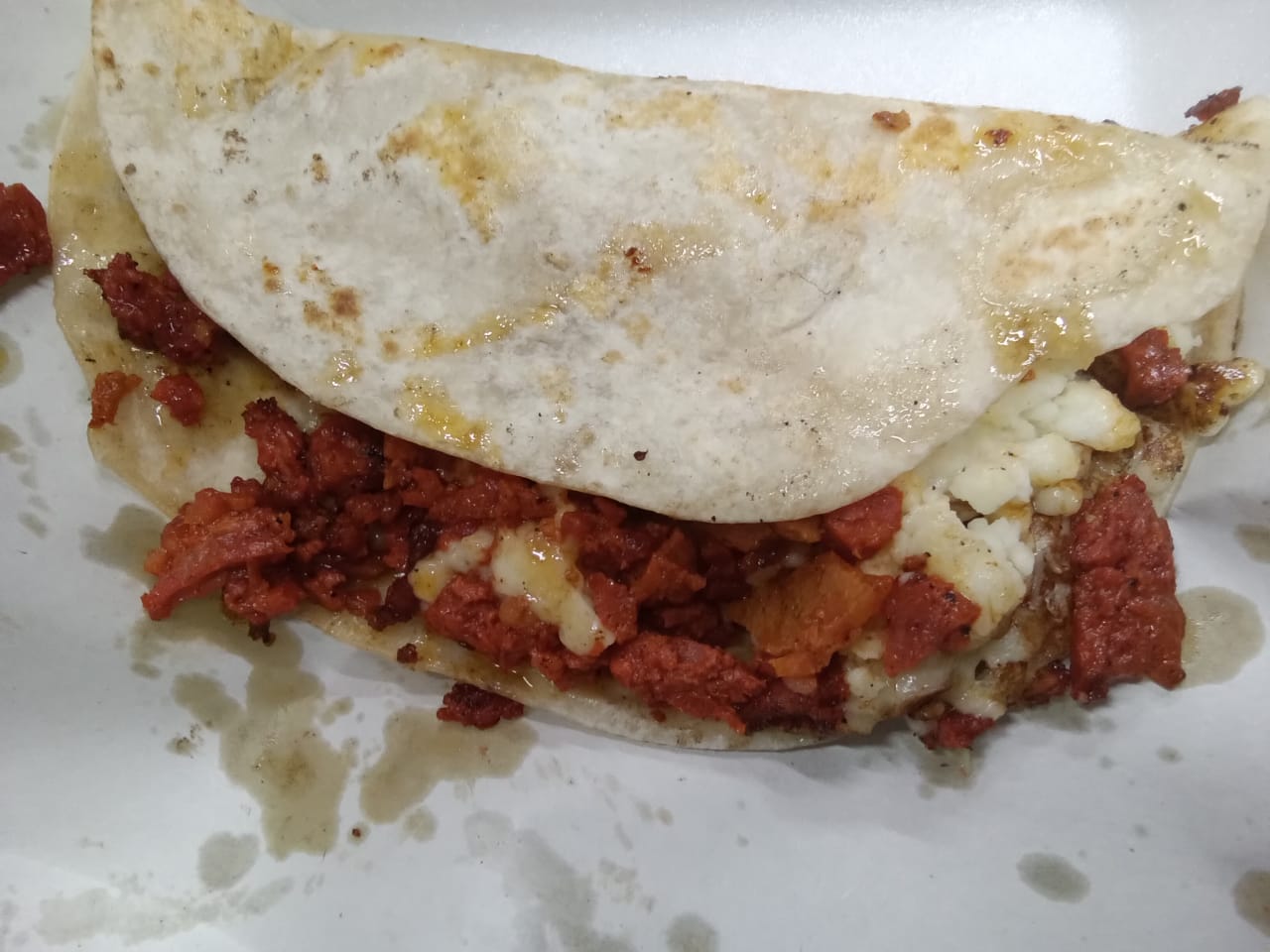 Quesadilla de pastor
