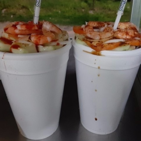 Michelada de Litro con Camaron y Pulpo