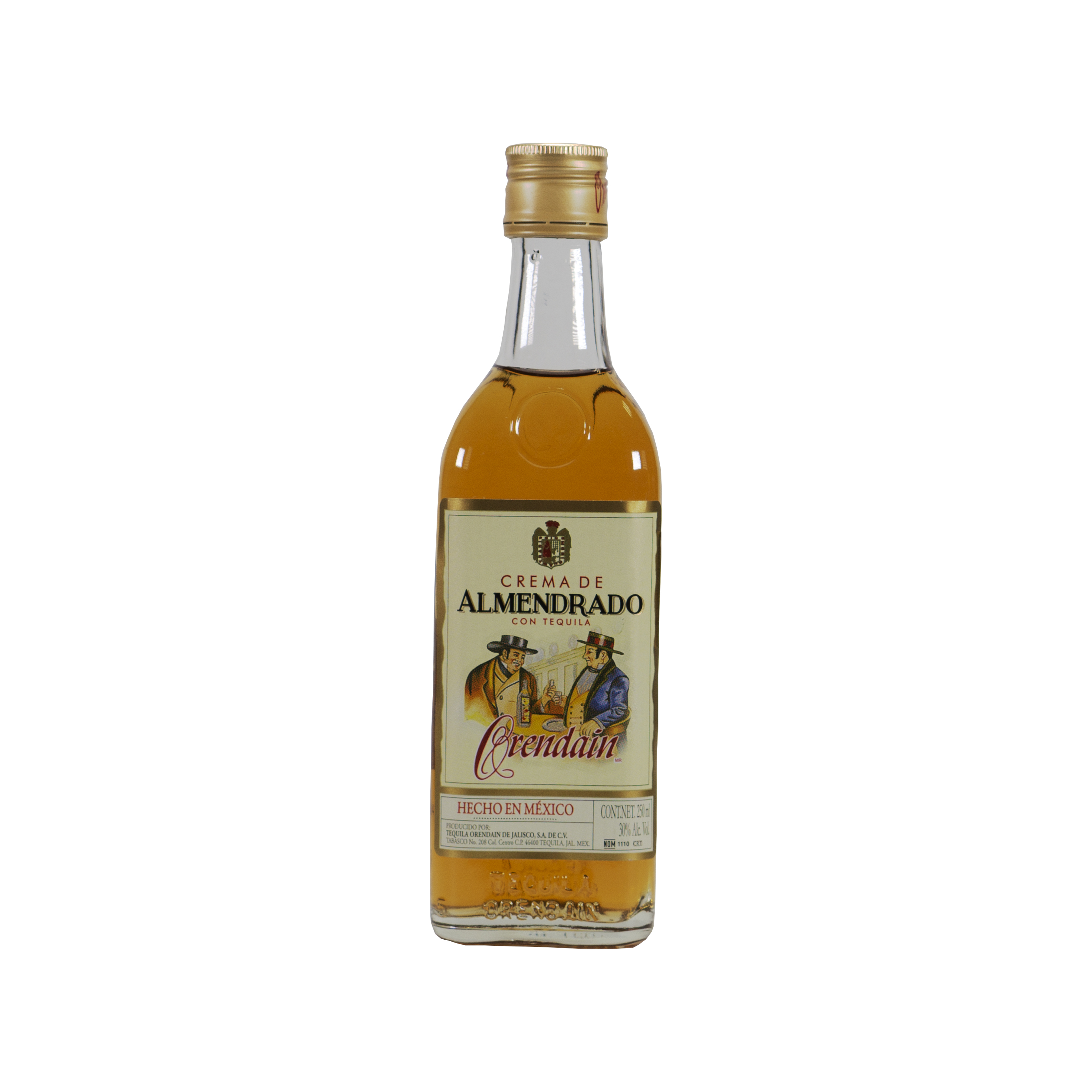 TEQUILA ORENDAIN ALMENDRADO 250 ML