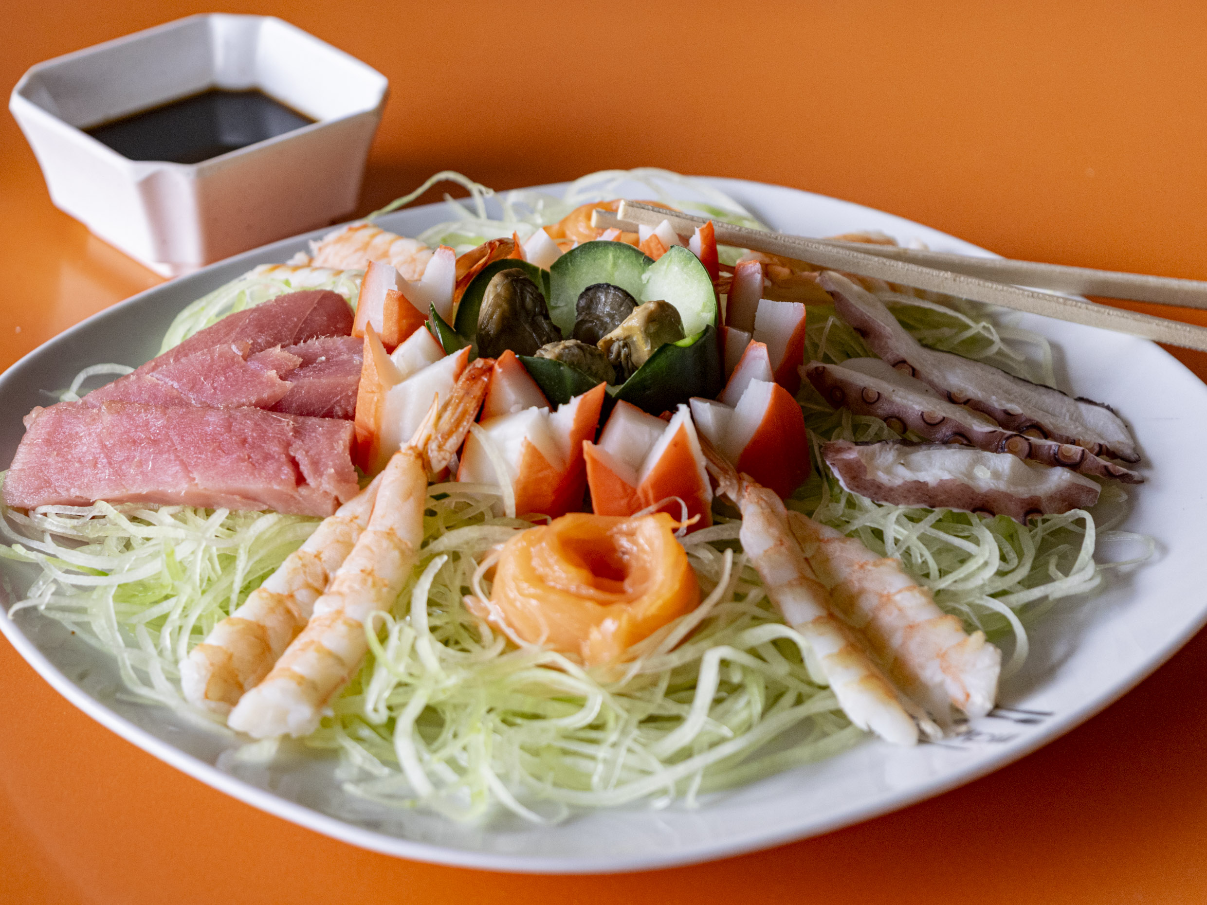 Sashimi Combinación Especial Corte Grueso