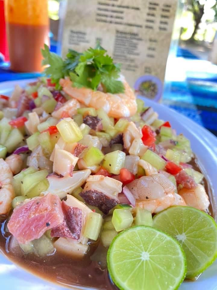 Litro de Ceviche de Camarón Crudo
