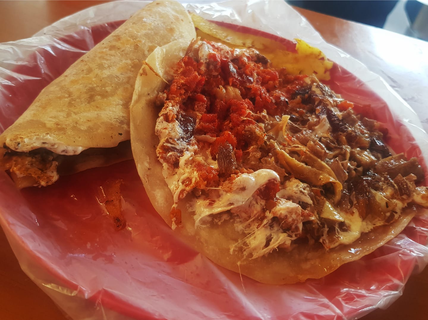 Quesadilla con Carne
