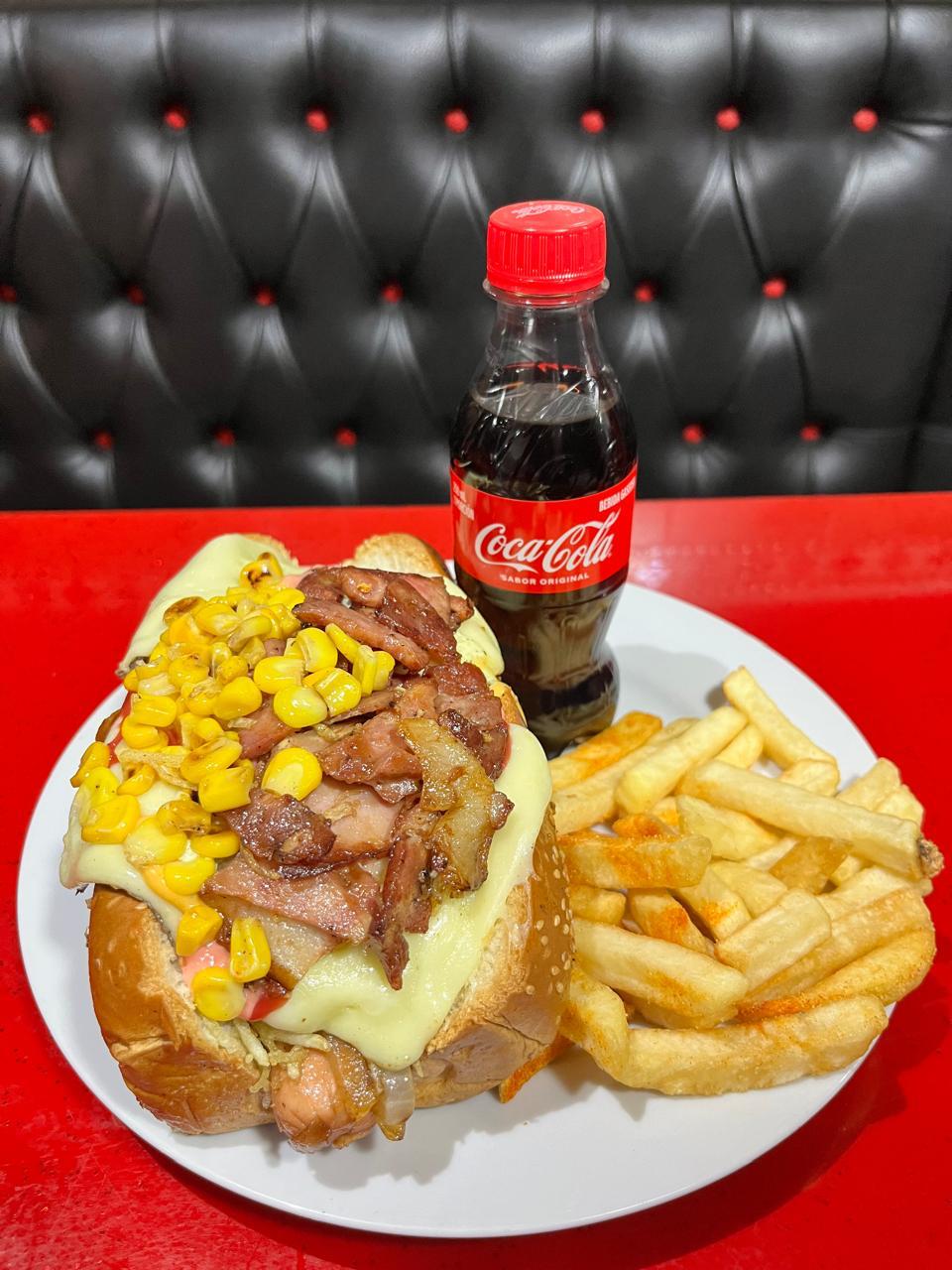 Combo Perro Ranchero + Francesa+Gaseosa.