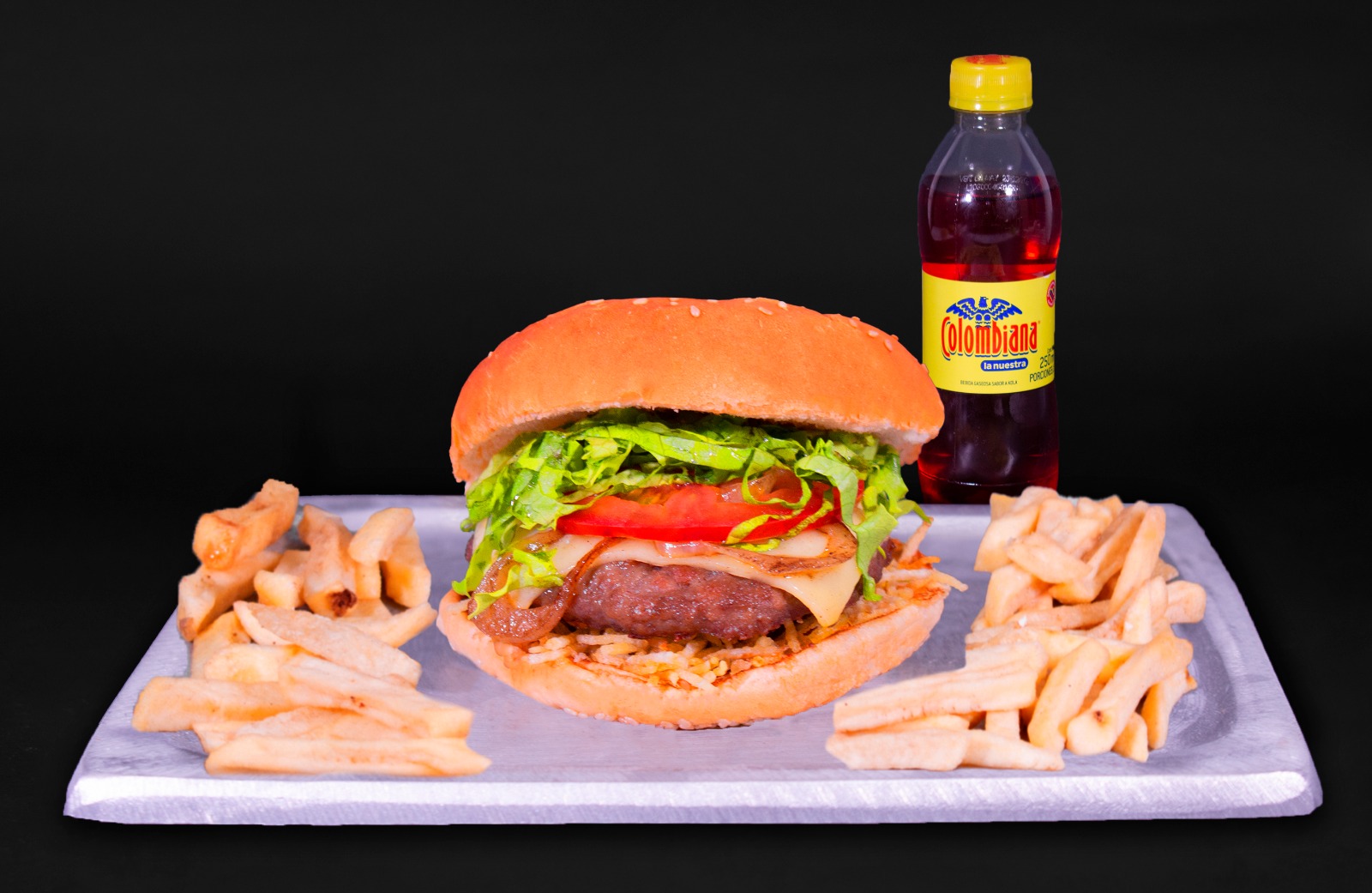 Hamburguesa + Francesa + Bebida