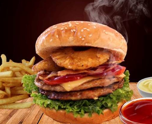 Hamburguesa Hawaiana