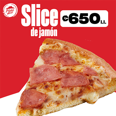🍕Slices Jamón & Queso por sólo 650🍕