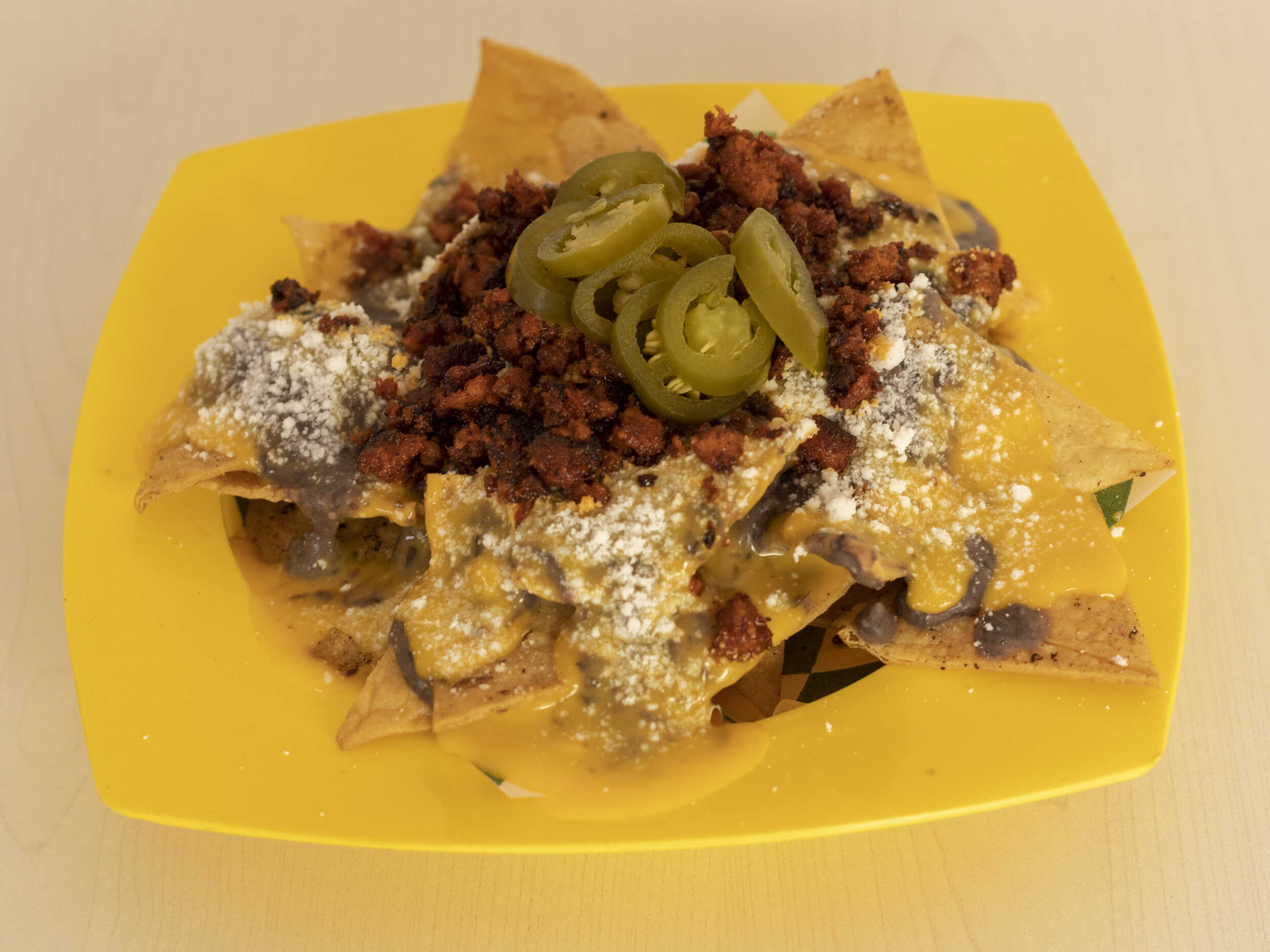 Nachos Tradicionales con Carne a Elegir