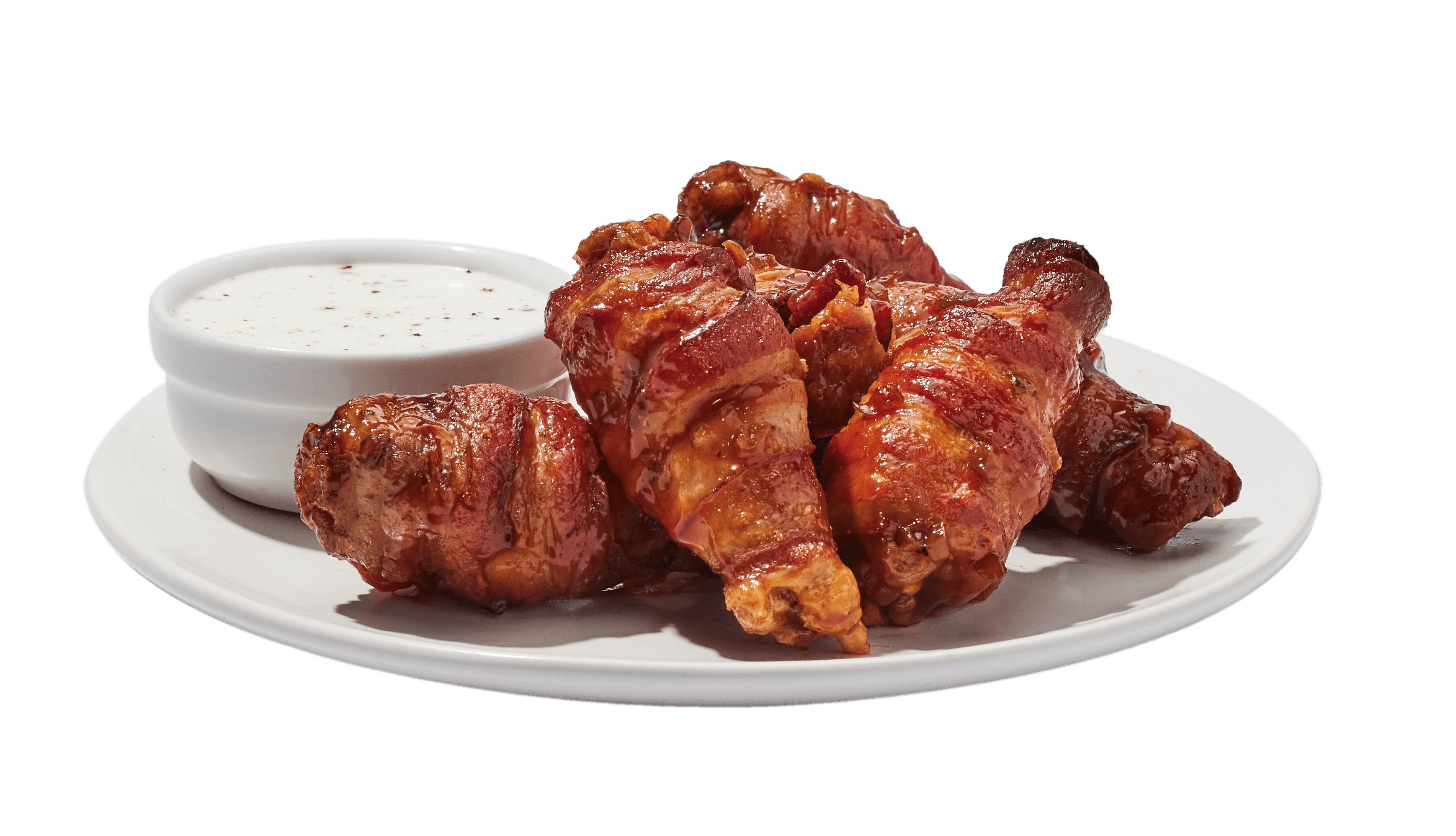 Hooters Bacon Wrapped Wings 6 Piezas