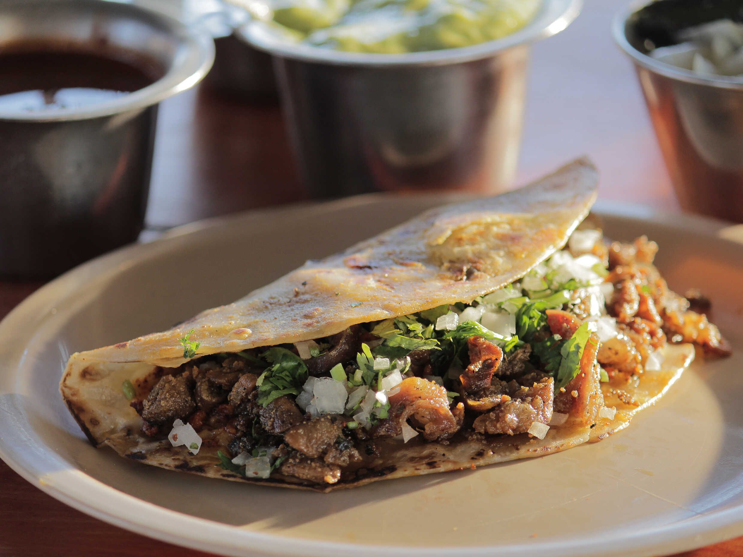 Quesadilla con Tripa