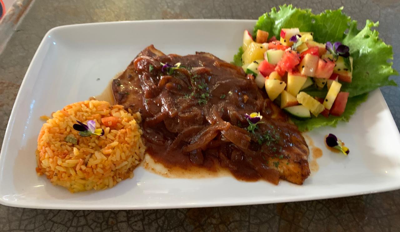 Filete enchipotlado