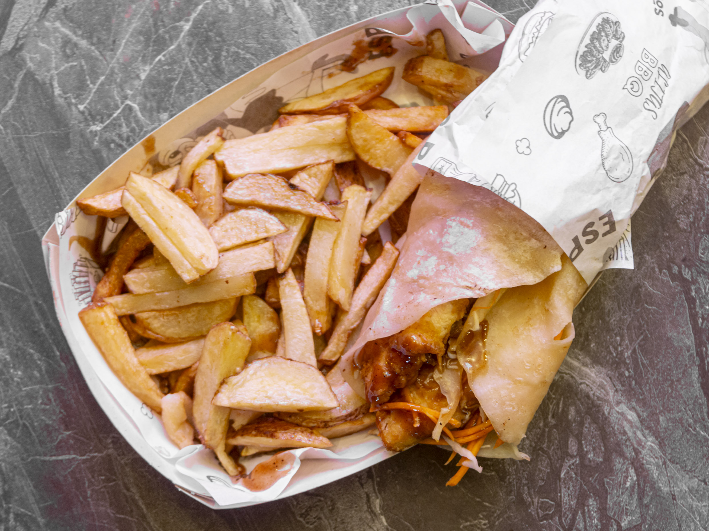 Wrap Pollos Crispys