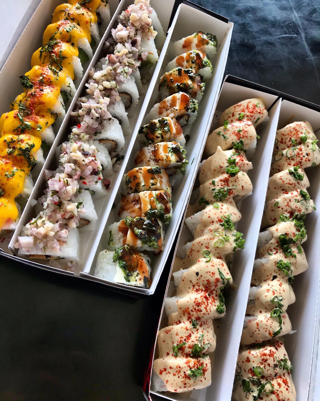 50 Makis de Pescado, 5 Sabores