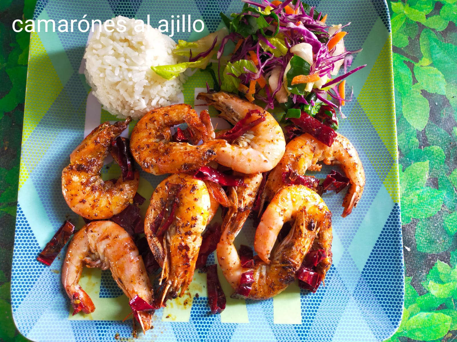 Camarones al Ajillo