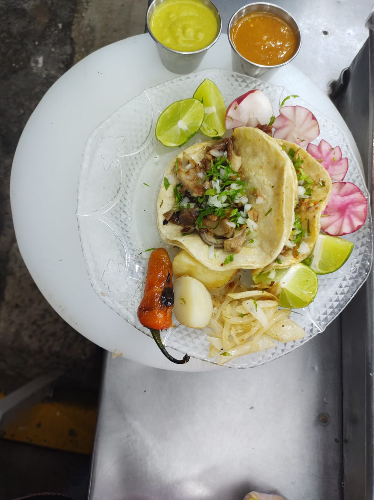 Quesadilla de Harina de Cabeza