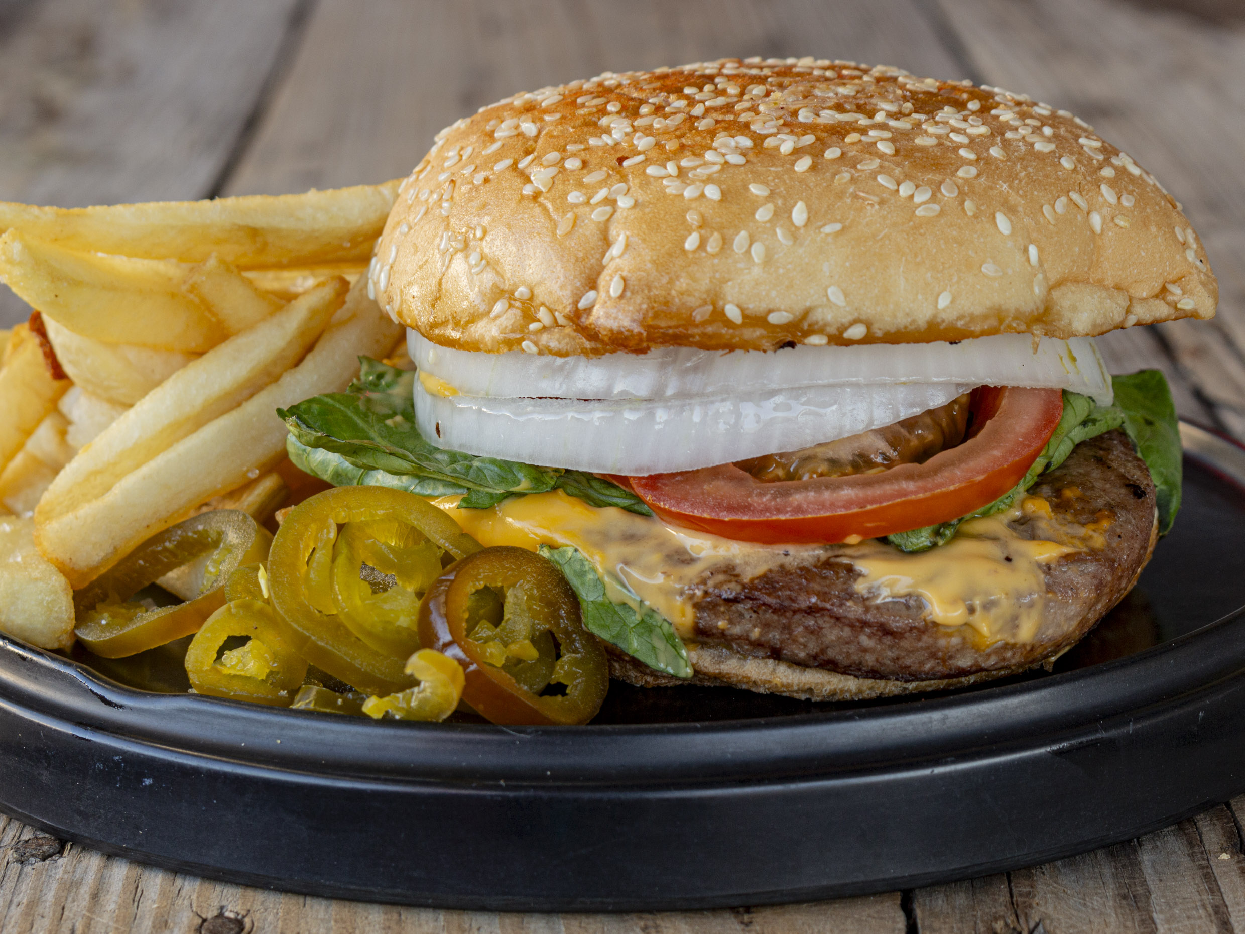 Hamburguesa Arrachera