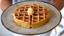 WAFFLES SENCILLOS CON PROTEINA