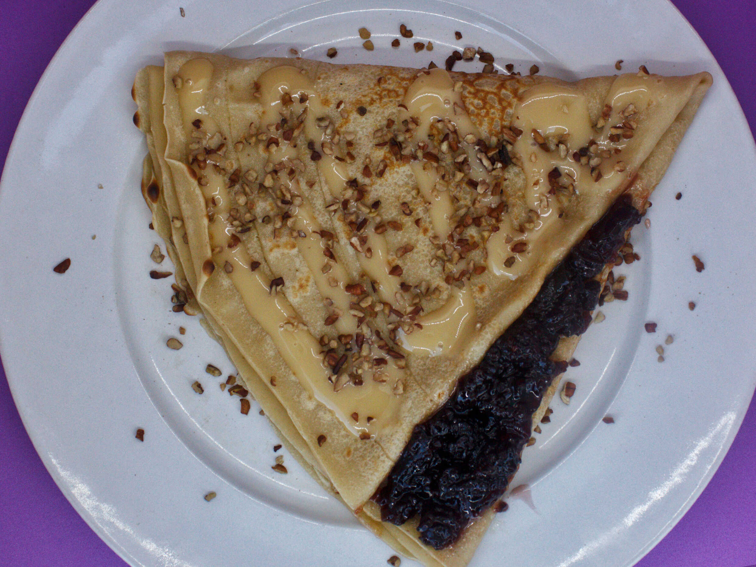 Crepa de Mermelada de Zarzamora
