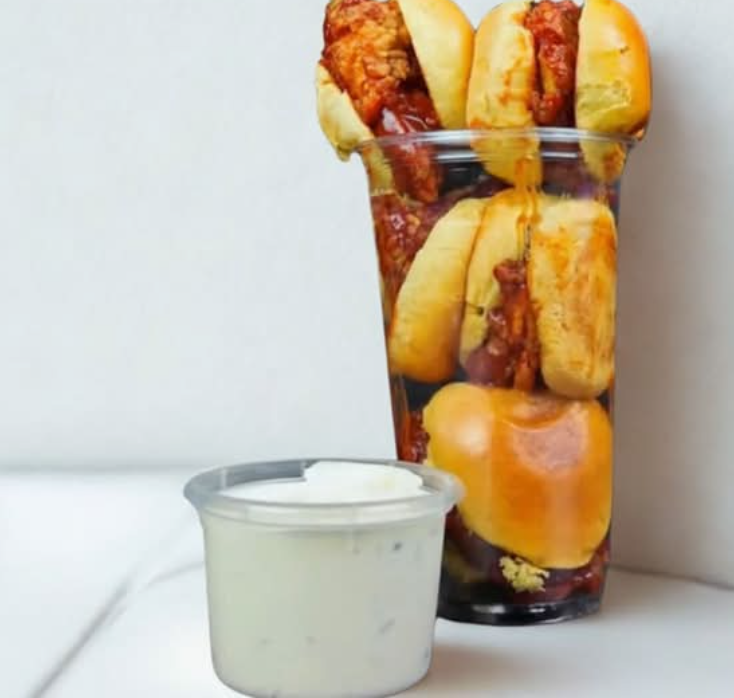 Baby Burger Pollo BBQ
