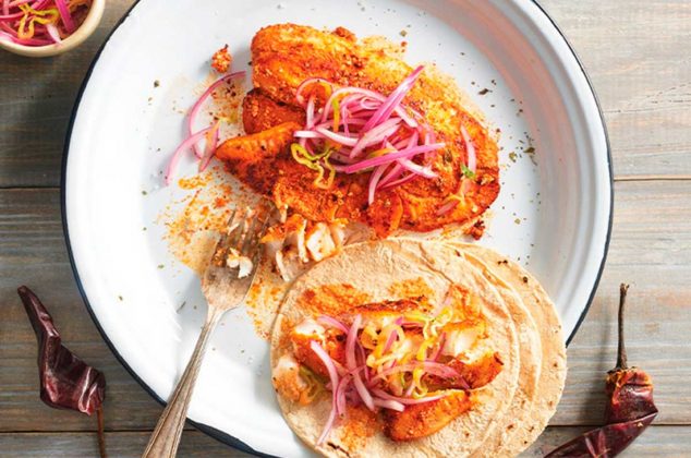 Pescado Enchilado