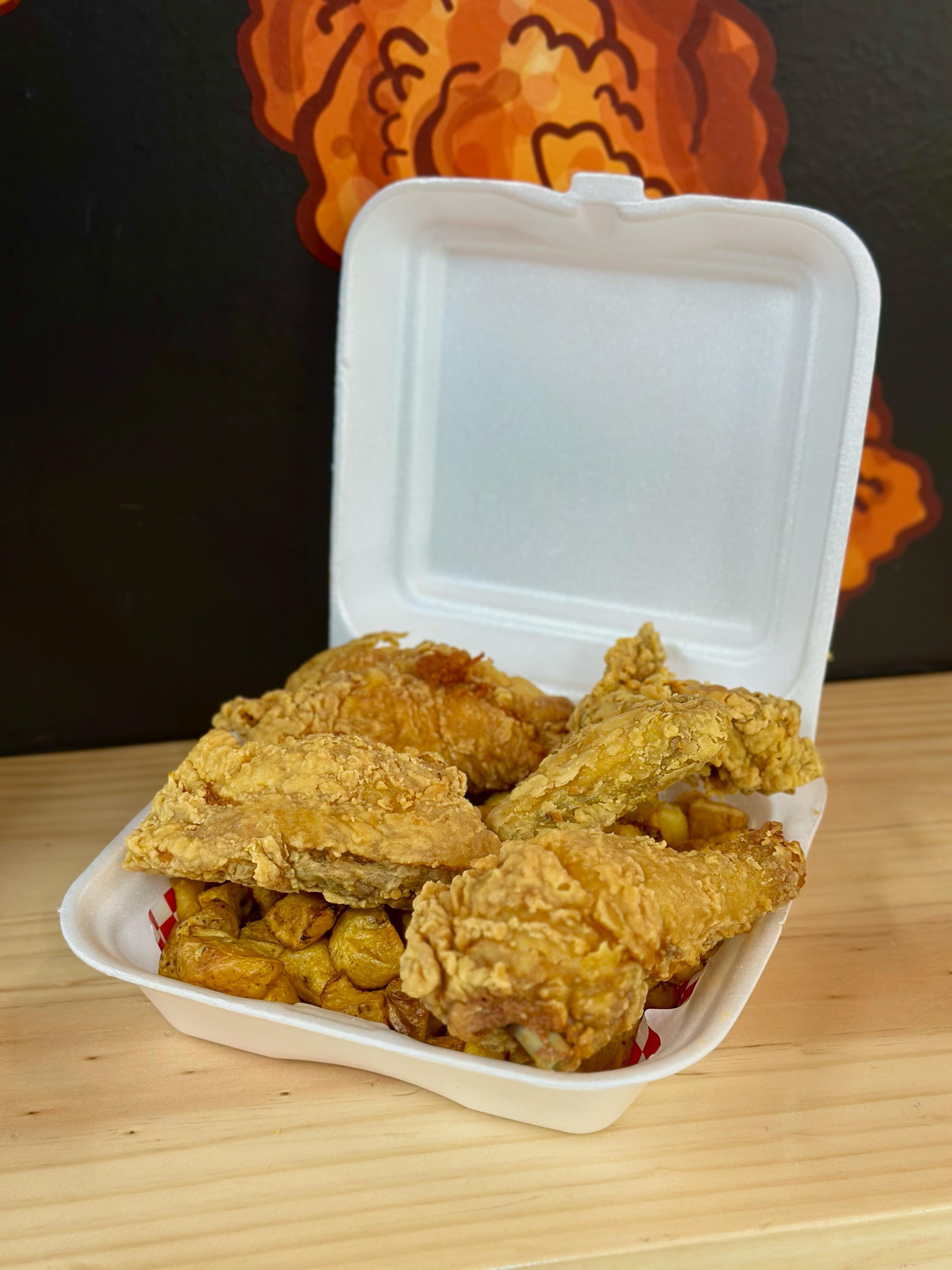 Medio Pollo Broaster