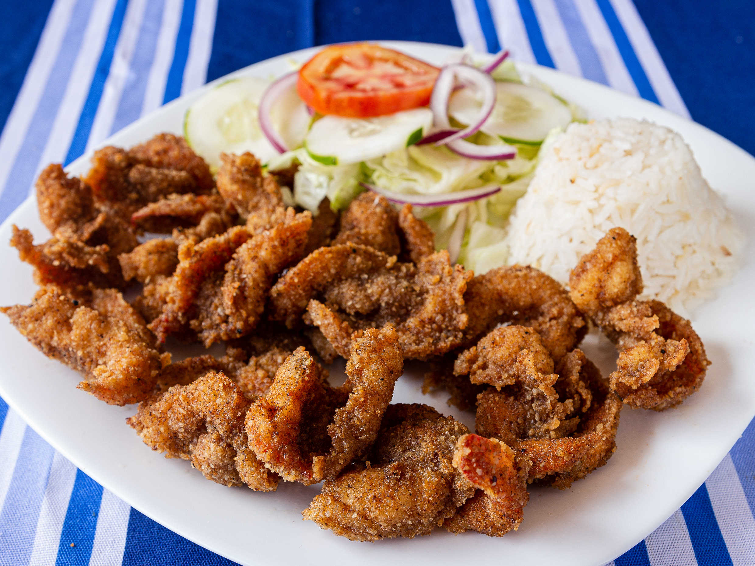 Camarones Empanizados