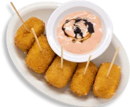 Kushiage de Camarón Relleno de Queso  4pz