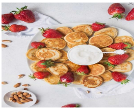 Mini Pancakes 6 uds