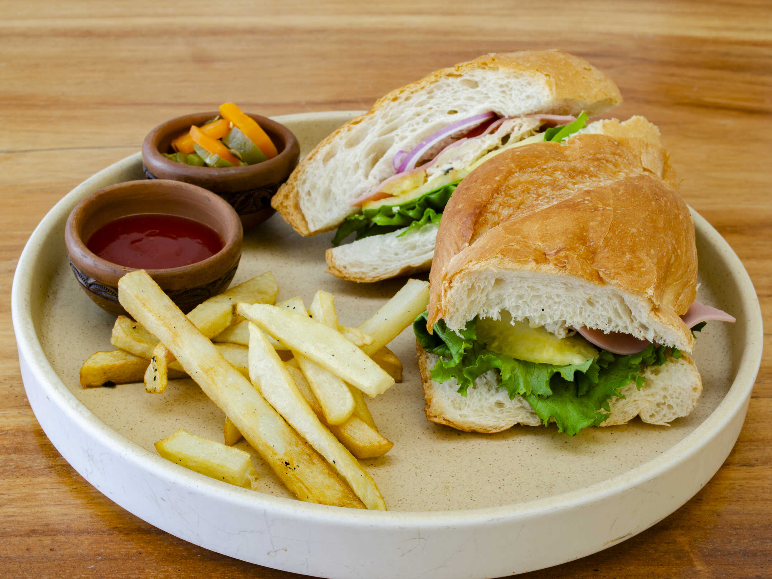 Baguette Hawaiano