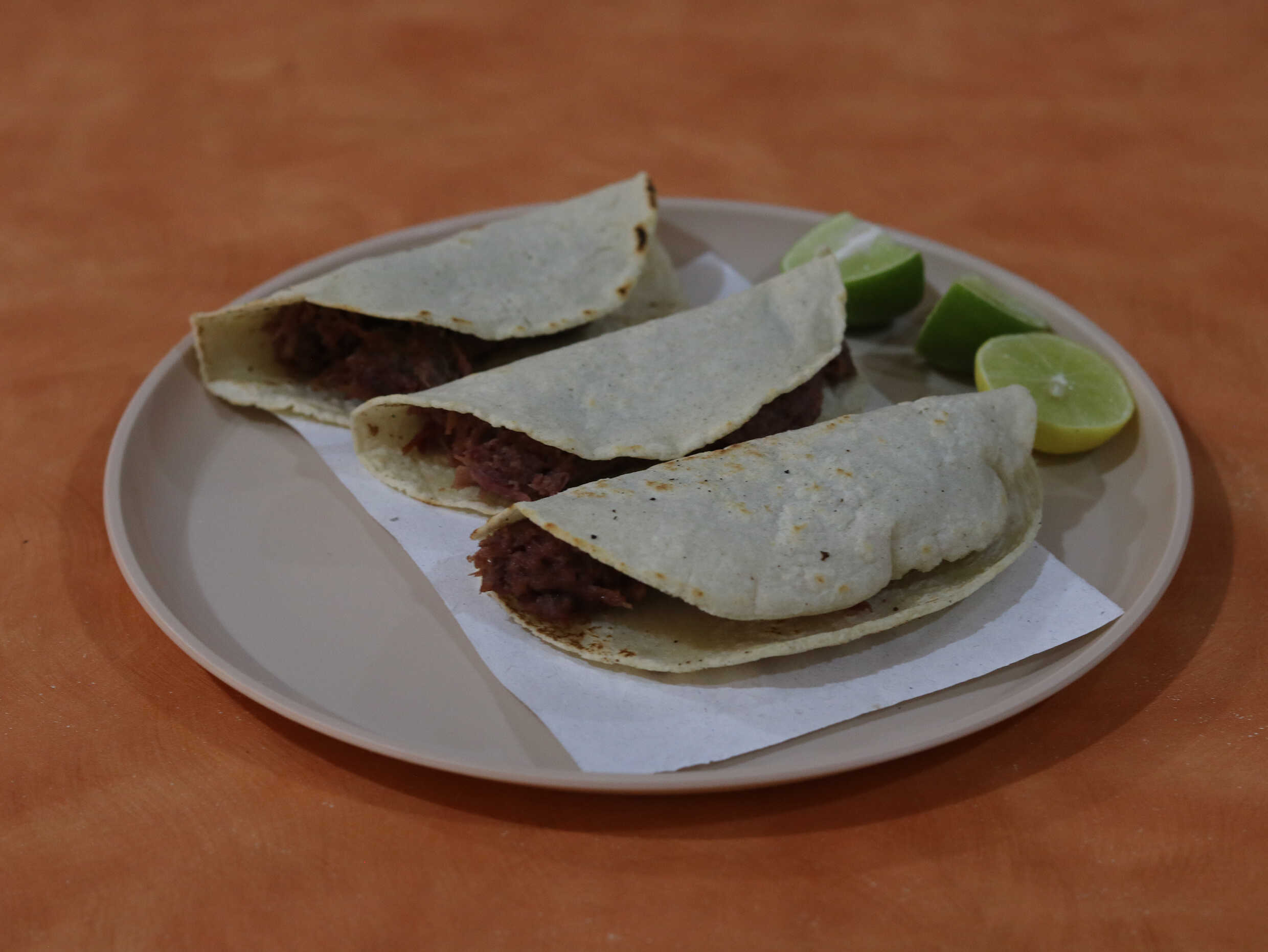 Taco de Barbacoa Maíz Suave