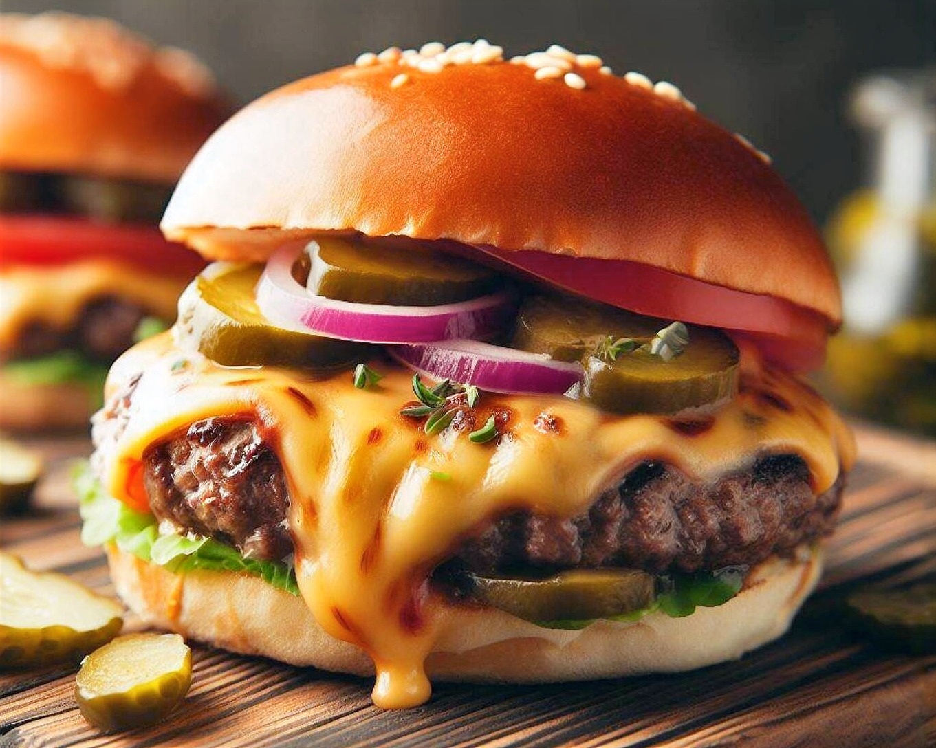 Sándwich de Arrachera Burger con Queso