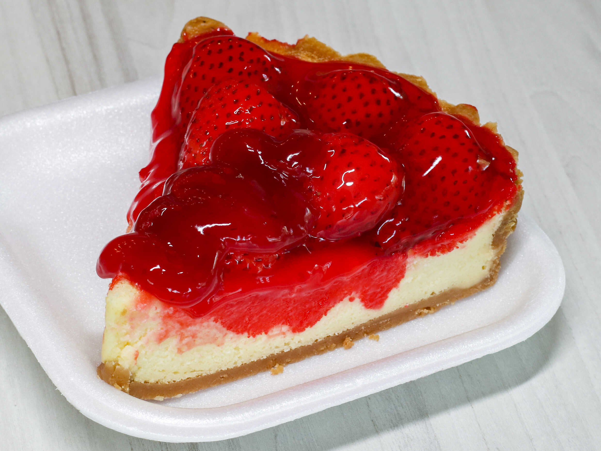 Porción de Cheescake de Fresa
