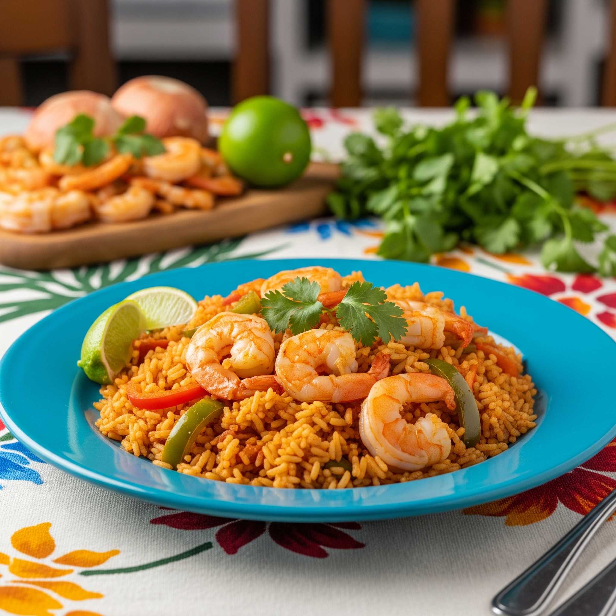 Arroz con Camarones
