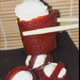 Enrolado de goiabada com cream cheese. 4 unidades