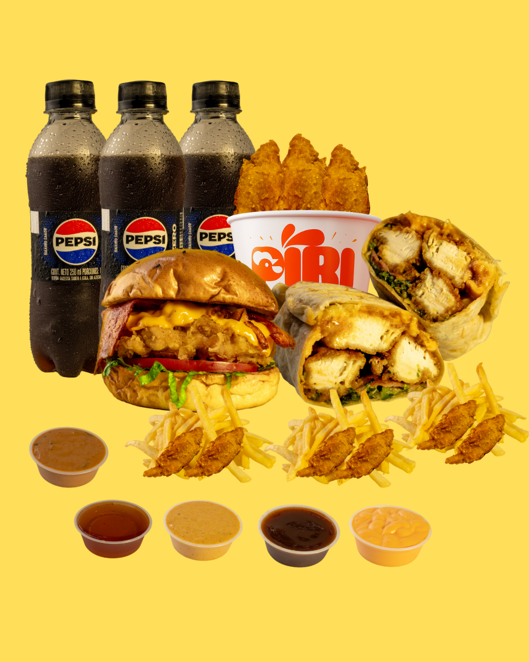 Combo Mix pirigallos Pa' el parche