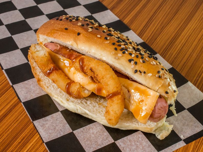 Hot Dog Americano + Papas a la Francesa