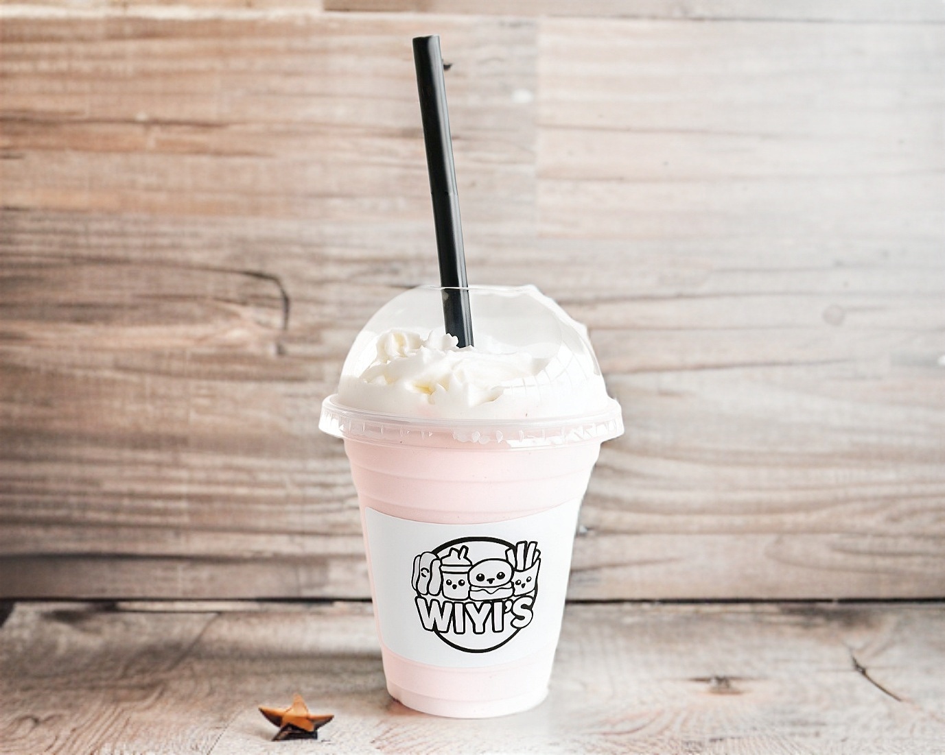 Malteada Grande Fresa