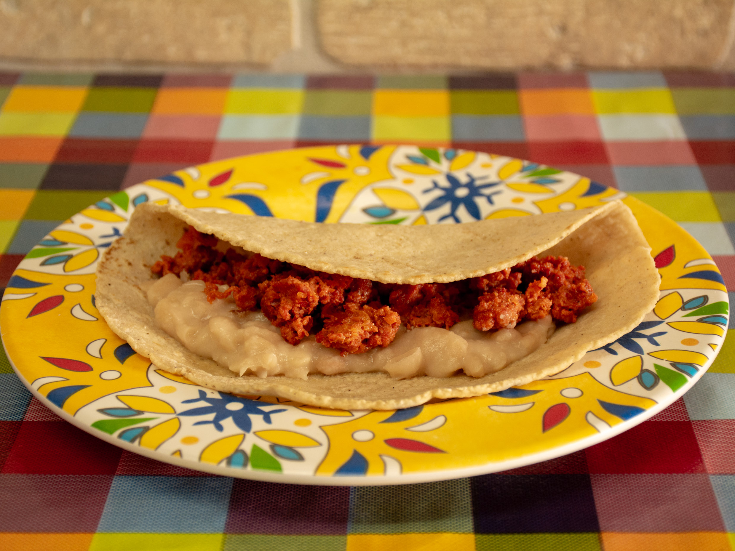 Taco de Chorizo
