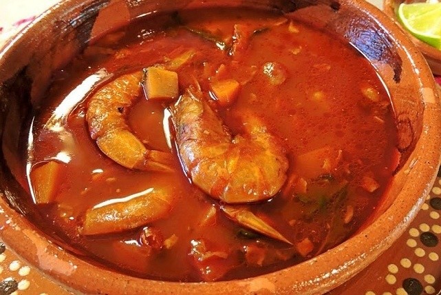 Caldo Camaron Pelado