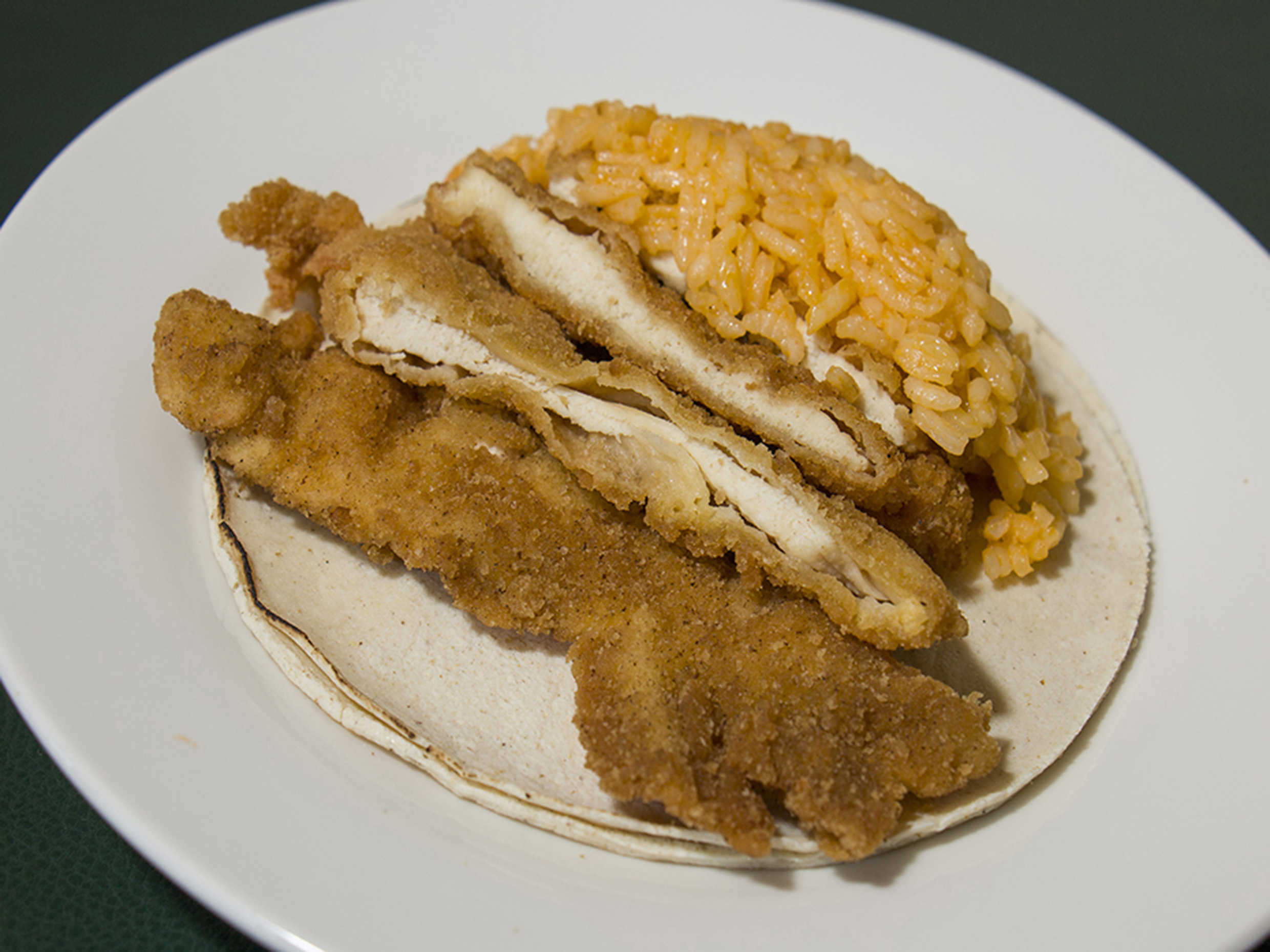 Tacos de Milanesa Empanizada.