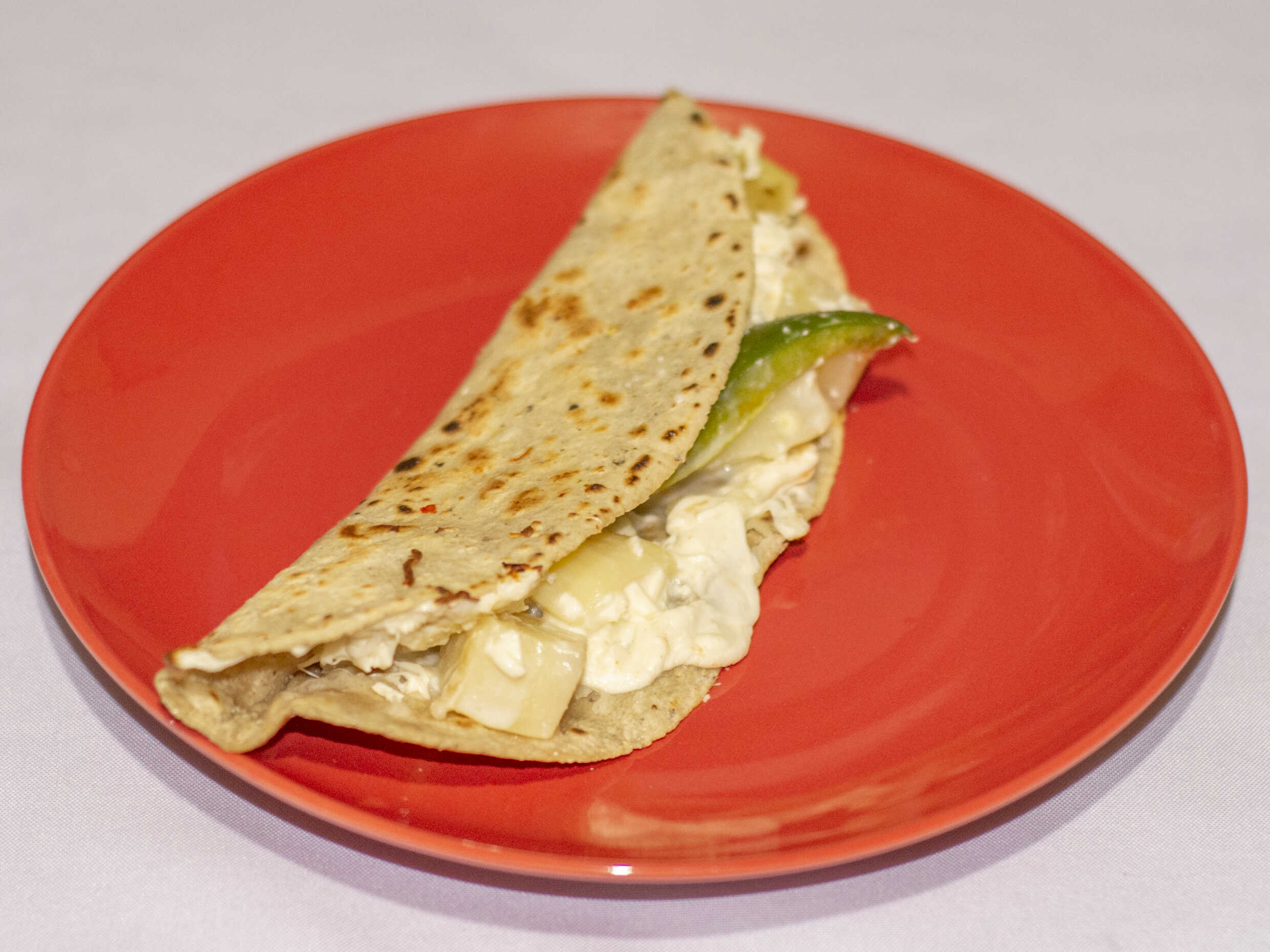 Quesadilla de Papas con Rajas Copiar
