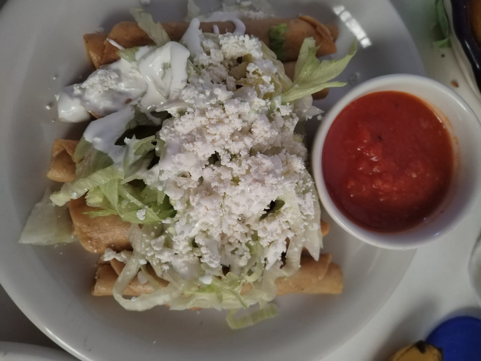 Tacos Dorados de Papa X4